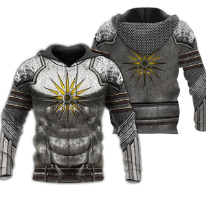 Macedonia Armor Of Warrior 3d All Over Print Hoodie, Zip-Up Hoodie