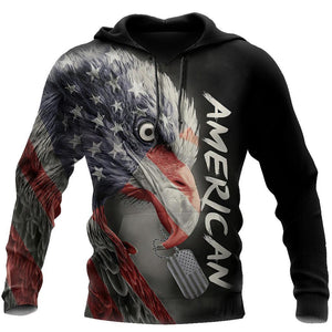 US Veteran 3D All Over Print Hoodie, Zip-up Hoodie