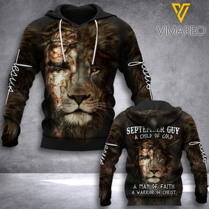 September Guy 3D All Print Hoodie, Zip- Up Hoodie